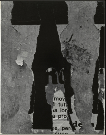 Aaron Siskind (American 1903 – 1991) Rome, 55, 1963